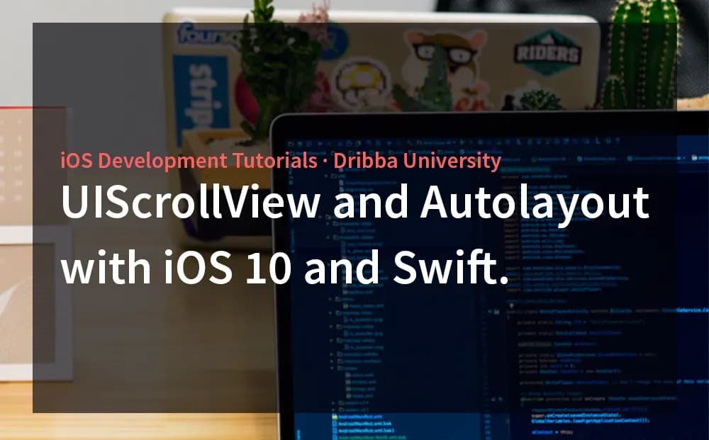 How to use UIScrollView with Autolayout in Swift. iOS Tutorials.